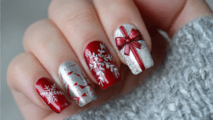 christmas nail designs Hieme.shop