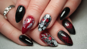 christmas nail designs Hieme.shop
