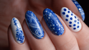 Blue Nail Designs Hirme.shop