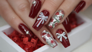 christmas nail designs Hieme.shop