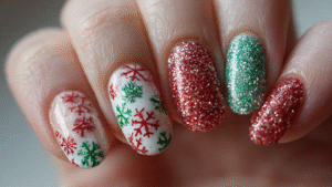 christmas nail designs Hieme.shop