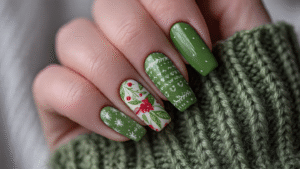 christmas nail designs Hieme.shop