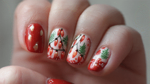 christmas nail designs Hieme.shop