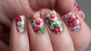christmas nail designs Hieme.shop