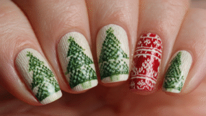 christmas nail designs Hieme.shop