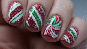 christmas nail designs Hieme.shop